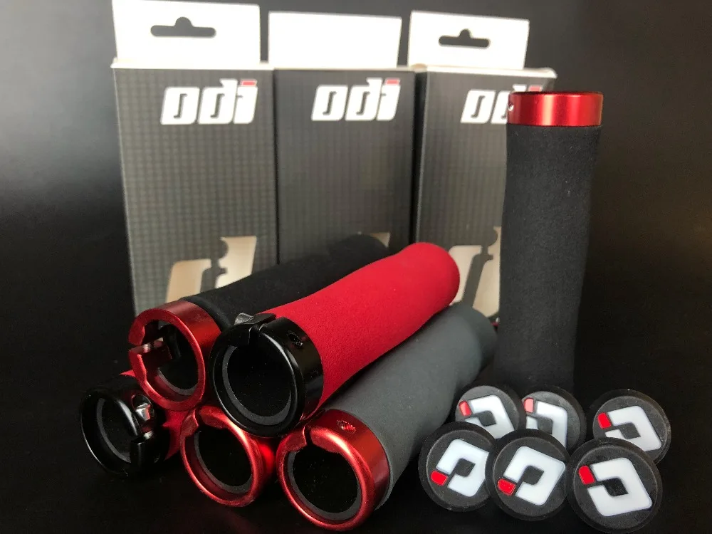 ODI MTB велосипедный руль замок ручки Противоскользящий амортизатор горный велосипед баланс велосипедный руль силиконовые ручки