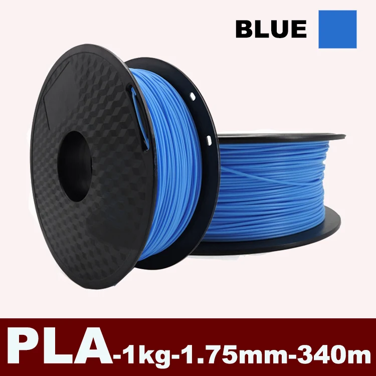 FULCRUM PLA нити для 3D-принтера расходные материалы 1 кг 340 м 1,75 мм многоцветный - Цвет: Blue