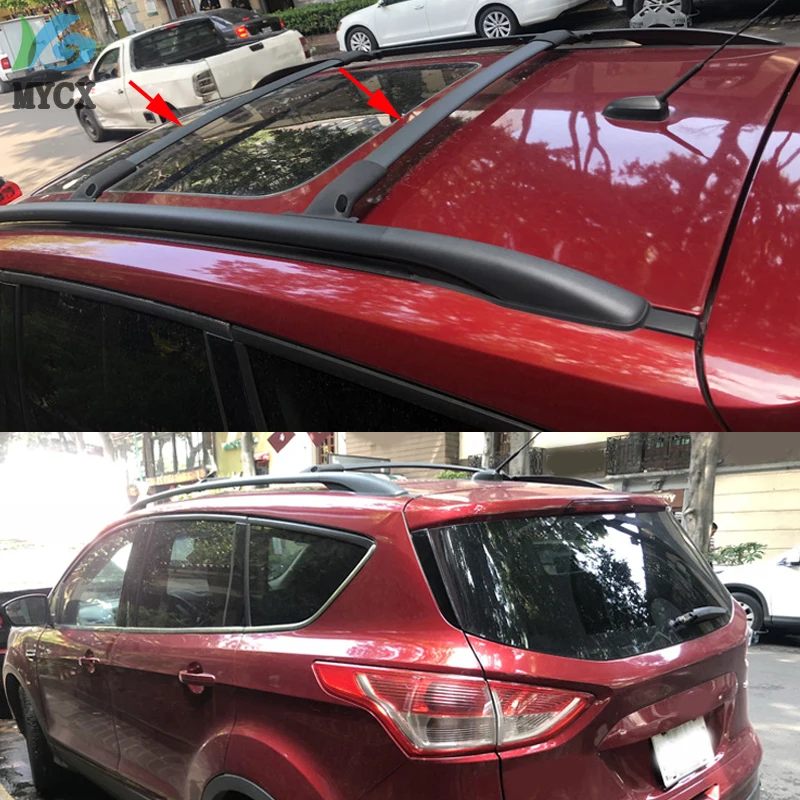 Новое поступление для Ford Escape/Kuga- кровельный брус/рельс/багажный брус поперечный луч, ISO9001 высокое качество, утолщенный алюминиевый сплав
