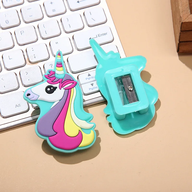 Kawaii точилка для карандашей с героями мультфильмов, точилка для карандашей, детский школьный подарок, креативные Обучающие принадлежности для детей