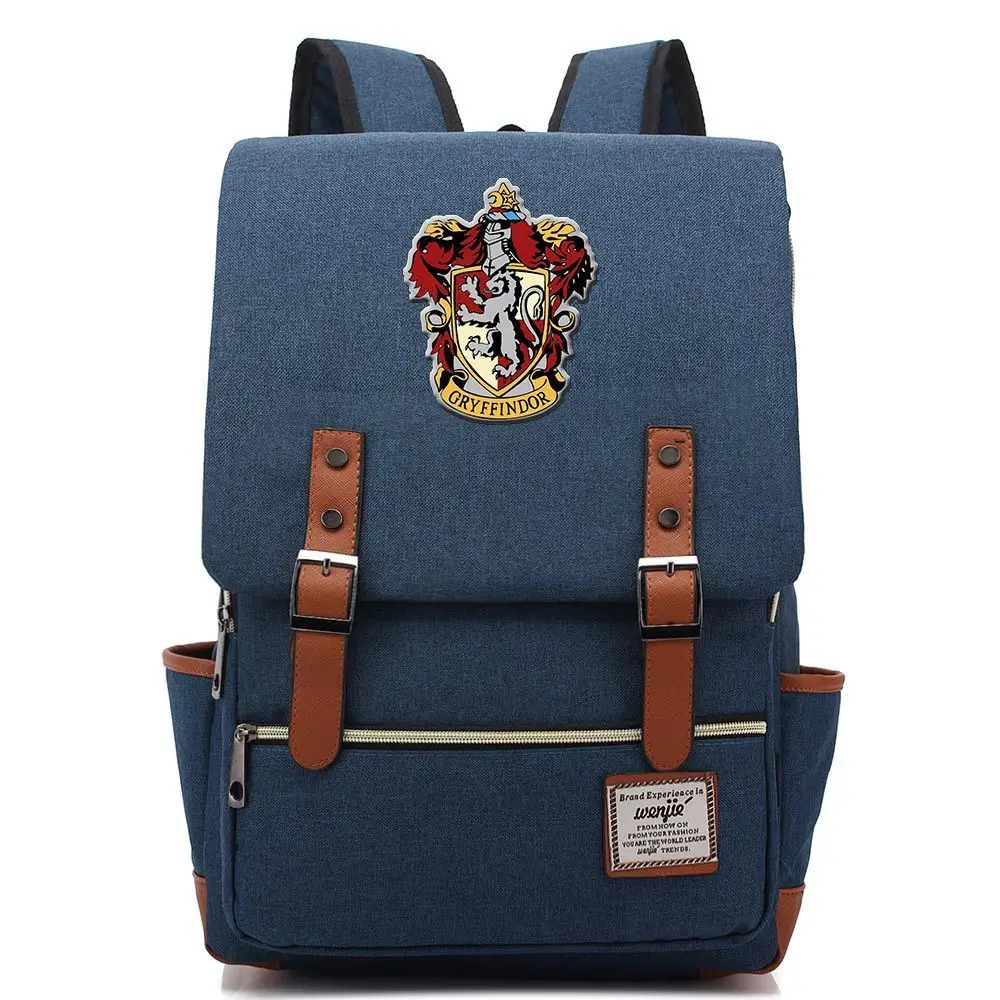 Новинка для Vip Link Magic Hogwarts Ravenclaw Слизерин Гриффиндор для мальчиков и девочек портфели для подростков сумки рюкзаки для женщин и мужчин - Цвет: color card picture