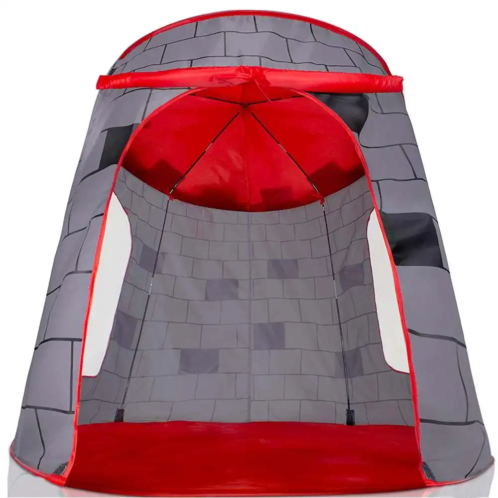 Детская палатка портативная складная принцессы с замком 135*105 см|Игровые палатки|