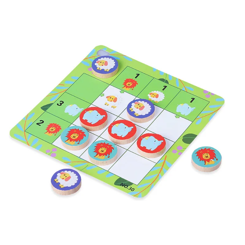 Животное логическая игра детская простота игра-головоломка супер duo лай Детский развивающий Настольный родителя и ребенка игрушка Настольная игра