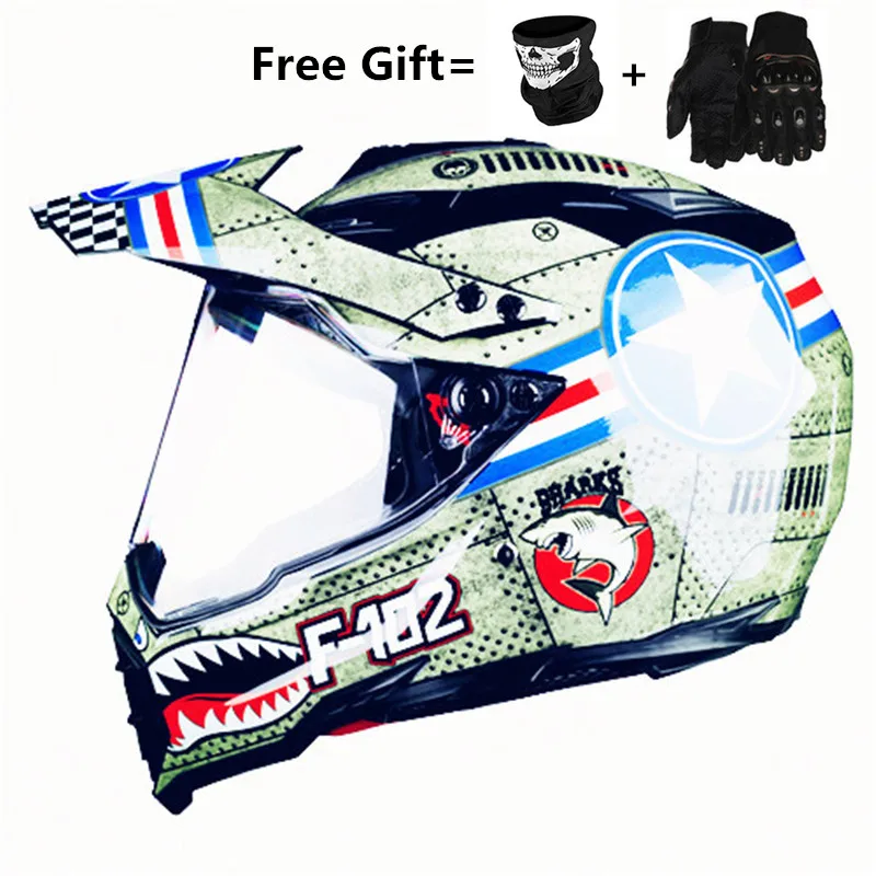 DOT USA SDU взрослый шлем для Dirtbike ATV Мотокросс MX внедорожный мотоцикл уличный велосипед шлем для езды на снегоходе с козырьком(средний, S