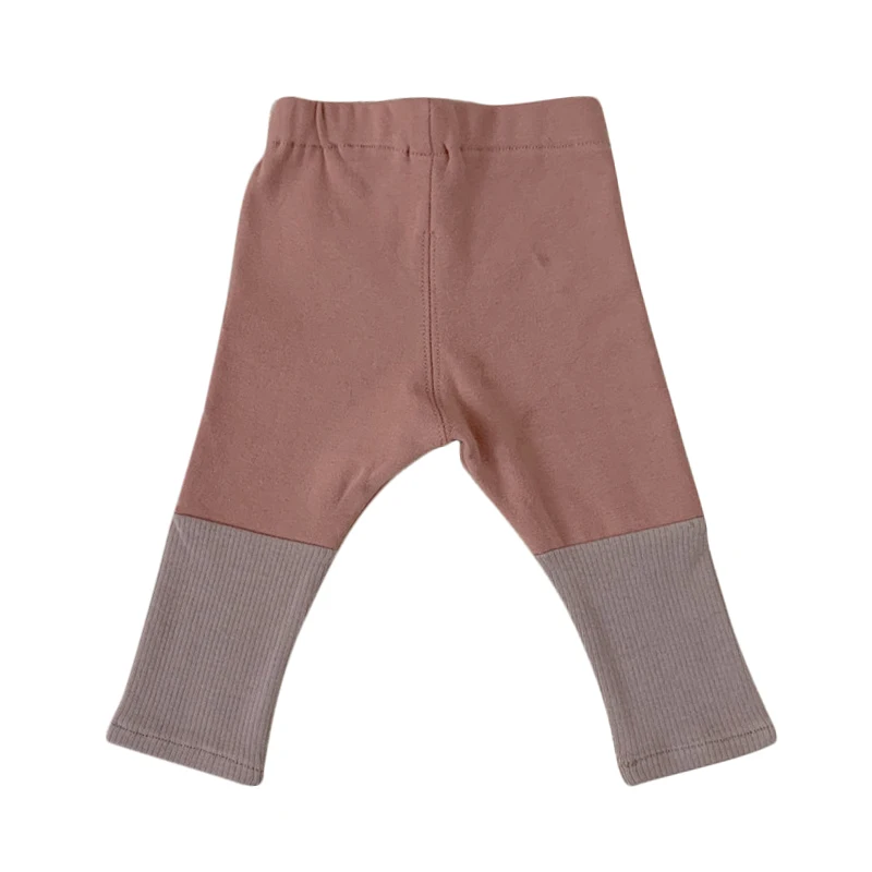 

Spring Autumn Children Clothes Casual Cute Color Matching Princess Soft Cotton Sweet Leggings Girls Pants 0-3 years old
