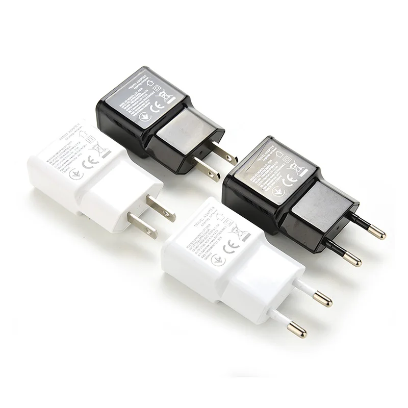 5V 2A по стандартам ЕС/США Plug Dual USB Автомобильное зарядное устройство Универсальный