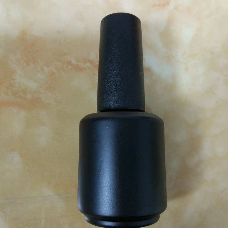 20pcs 15ml Empty Nail Polish Bottle with A Lid Brush Top Coat and Base Coat Containers Empty Cosmetic Containers Nail Gel Bottle