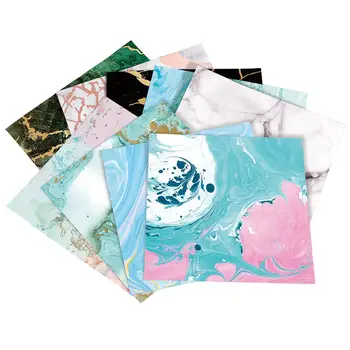 

50PCS 15X15cm Square Origami Paper Floral Blossom Pattern Handmade DIY Folded Scrapbook Paper Craft Colorful Decor