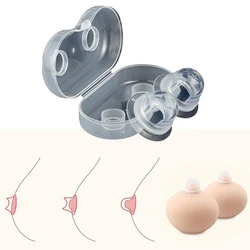 Correcteur de mamelon en Silicone, 2 paires, 2022, bouclier de mamelon Welnove, ventouse plate, 2 pièces 
