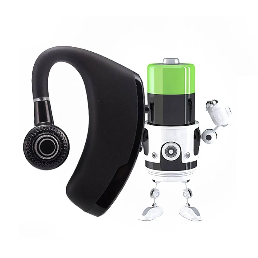 New Business Bluetooth Headset Wireless Earphone Car Bluetooth Phone Handsfree MIC Music for iPhone Xiaomi Samsung