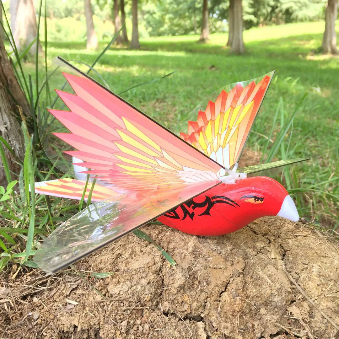 remote control flying bird with flapping wings