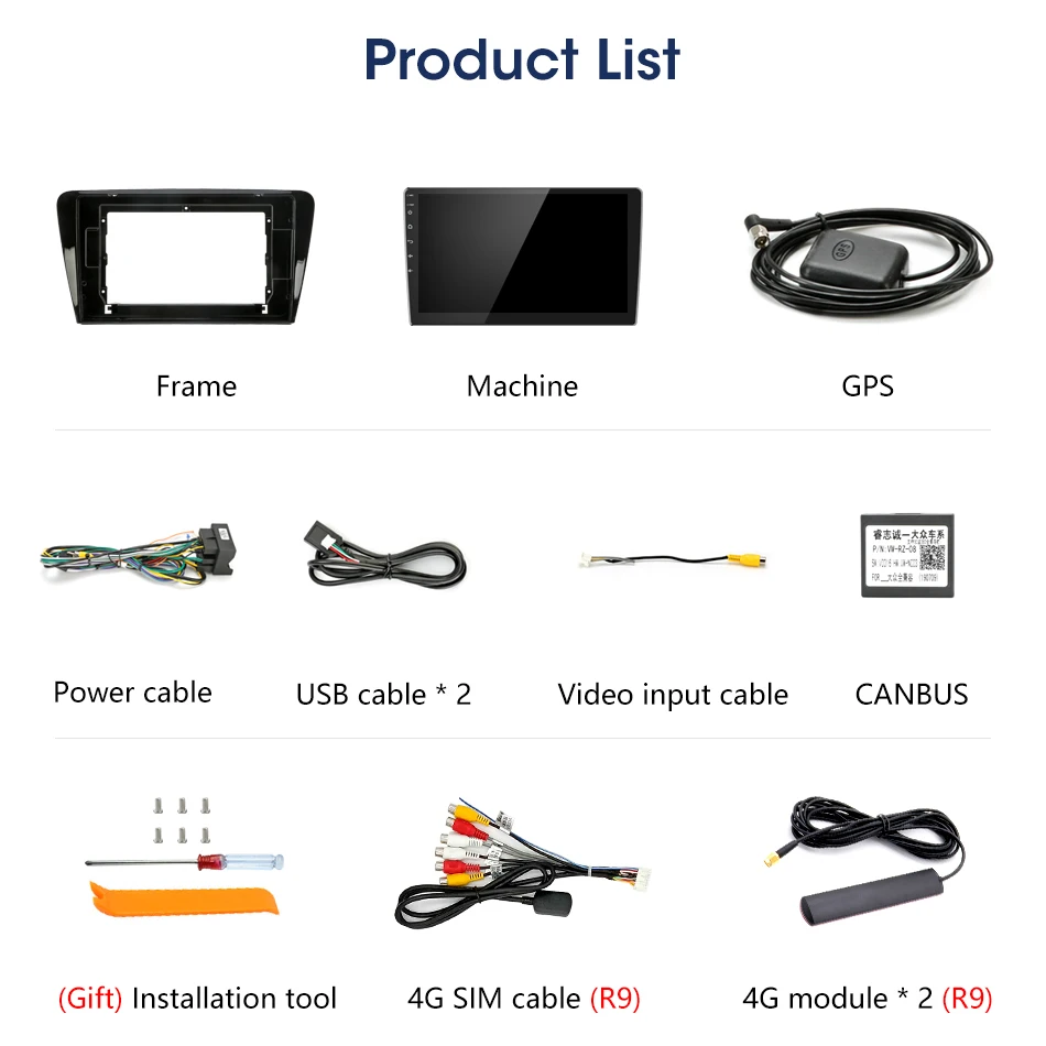 Jansite RDS 4G 1" Автомагнитола для SKODA Octavia 3- Wifi gps BT Android сенсорный экран мультимедийные видеоплееры с CANBUS