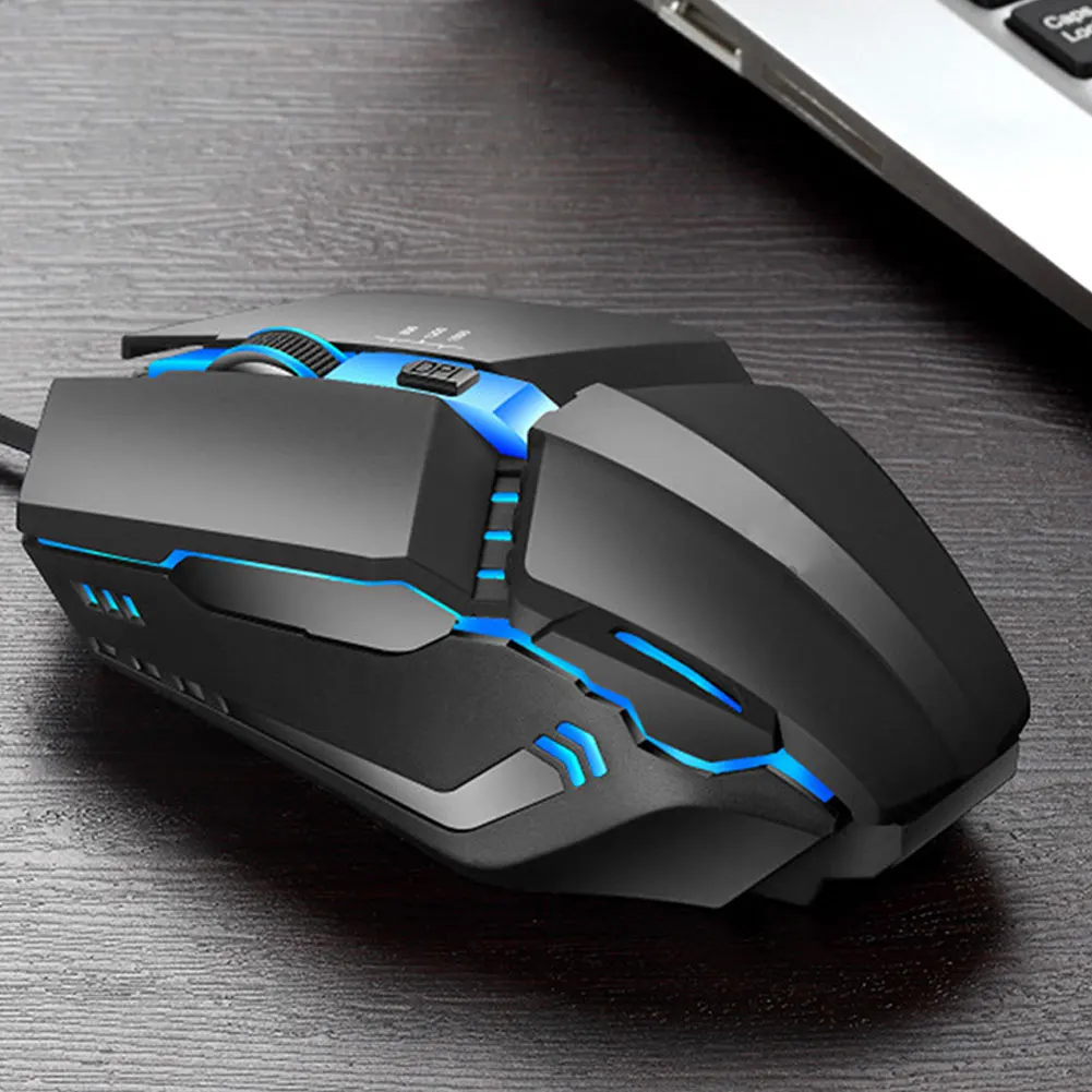 

K3 Wired Gaming Mouse 4 Button 1600DPI With LED Light USB Computer Mice USB Computer Mouse K3 Game Mouse For PC Laptop Gamer
