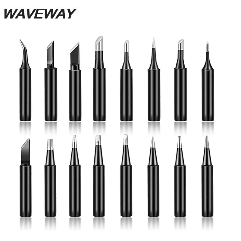 Black Alloy Plating 900M Solder Iron Tip Soldering Pure Copper Electric Lead-free Tips | Инструменты