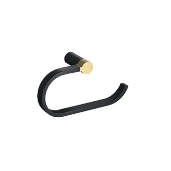 

Nordic style Towel rack Made of pure copper Creative simple wall hanging toilet Shower Room bathroom