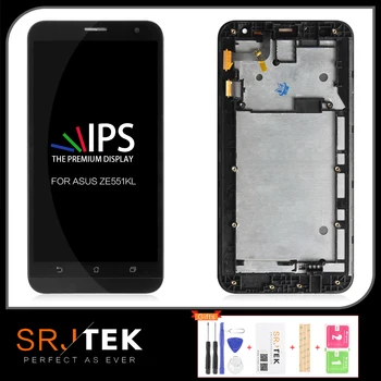 

Original 5.5 inch 1920x1080 Display For Asus ZenFone 2 Laser ZE551KL LCD Touch Screen with Frame Digitizer Assembly Z00TD