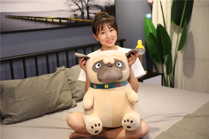 35/45/55 см Лидер продаж Kawaii Косплей SHiba/Хаски/мопса мягкие игрушки милые большие собаки плюшевые куклы хорошее качество подарок на день рождения для Для детей