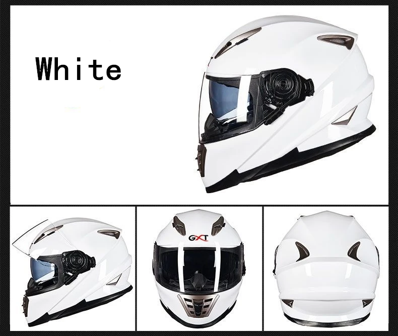 Gxt-capacete masculino para motocicleta, material abs respirável,