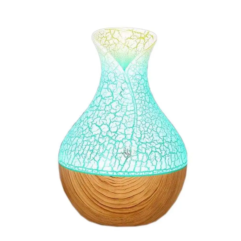 

130Ml Wood Grain Humidifier,Portable Crack Air Pattern Aromatherapy Sprayer USB Air Purifier Portable Air Purifier