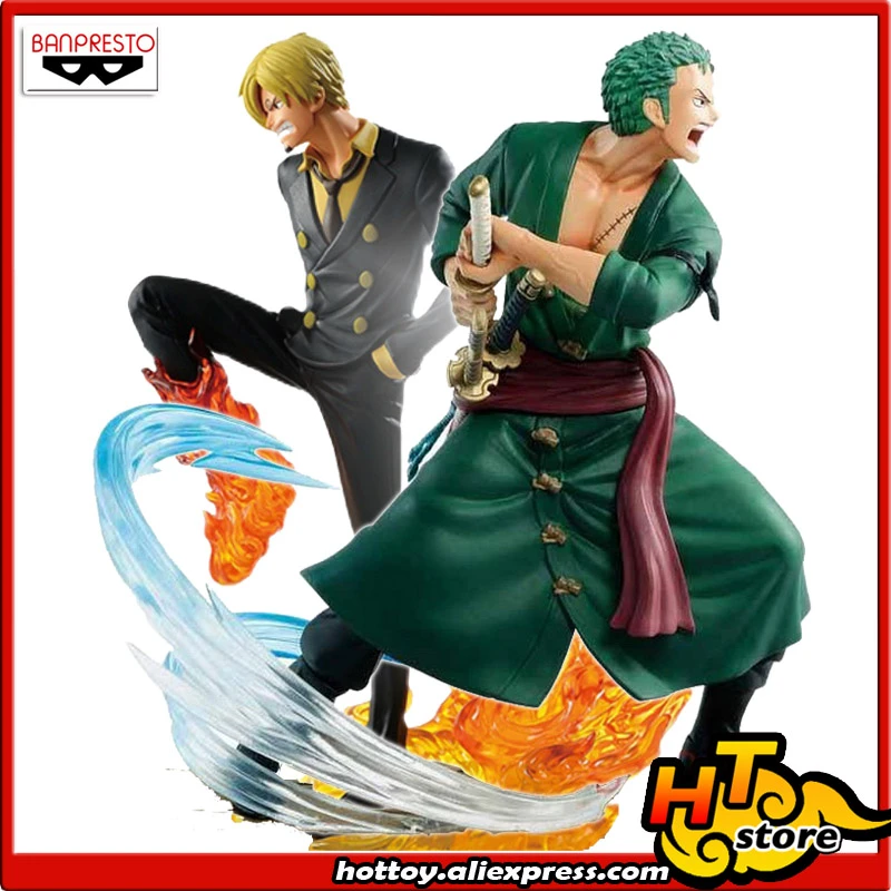 Sale0a 100 Original Banpresto Log File Selection Fight Vol 1 Collection Figure Zoro Sanji From One Piece Action Figures Aliexpress