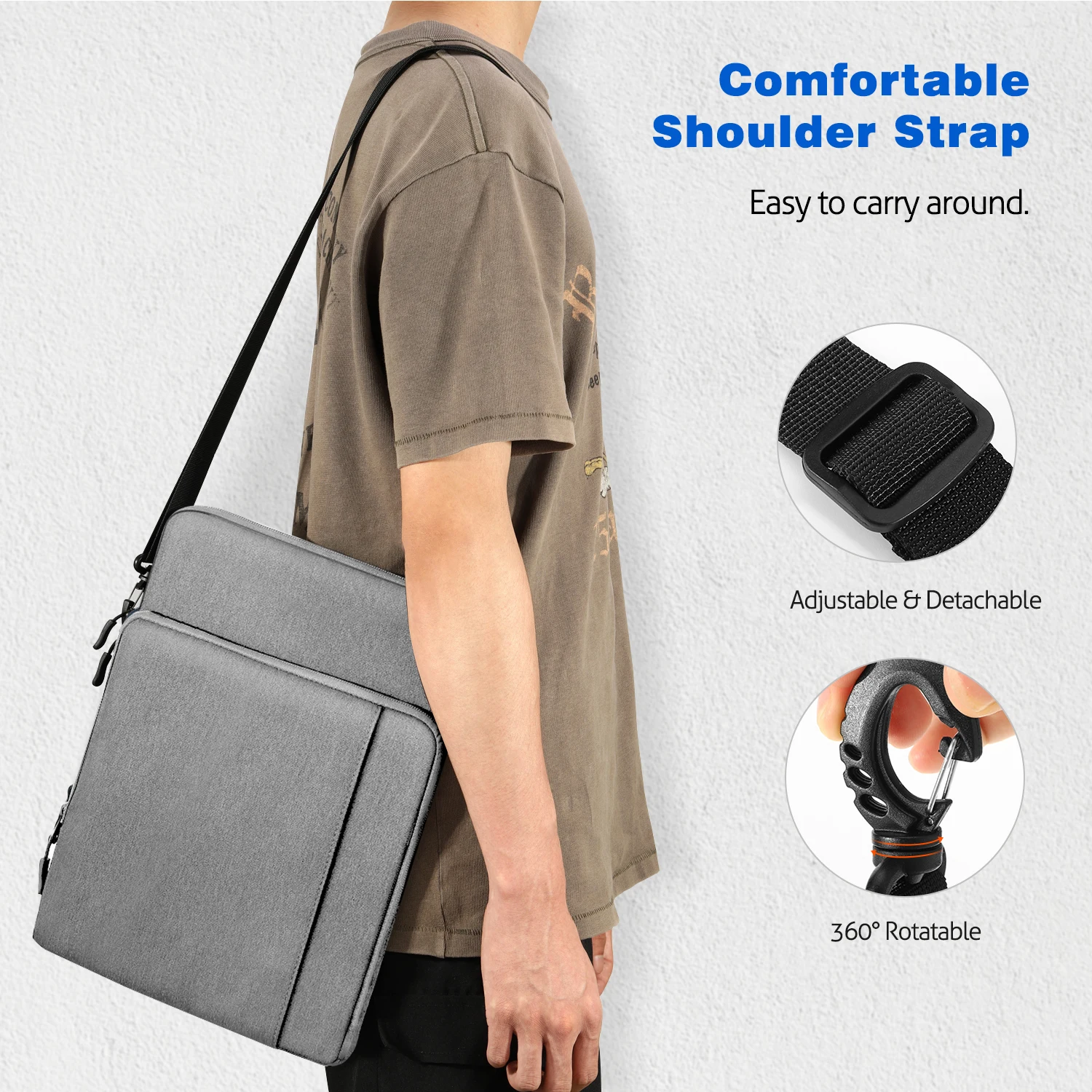 Bolsa de Transporte Case com Bolsos para Macbook Bolsa de Manga para 13.3 Polegada Portátil Manga Retina 13.3 2021 - Pro ar - Imagem 5