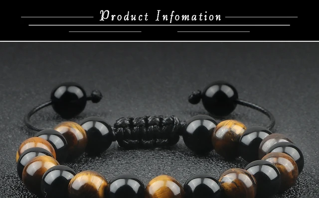 Bracelet En Obsidienne Dorée Valentine - Belle De Lune