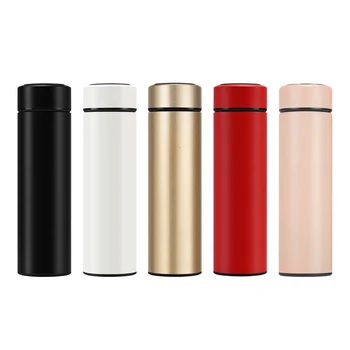 

High-end intelligent stainless steel vacuum flask intelligent display water temperature business cup