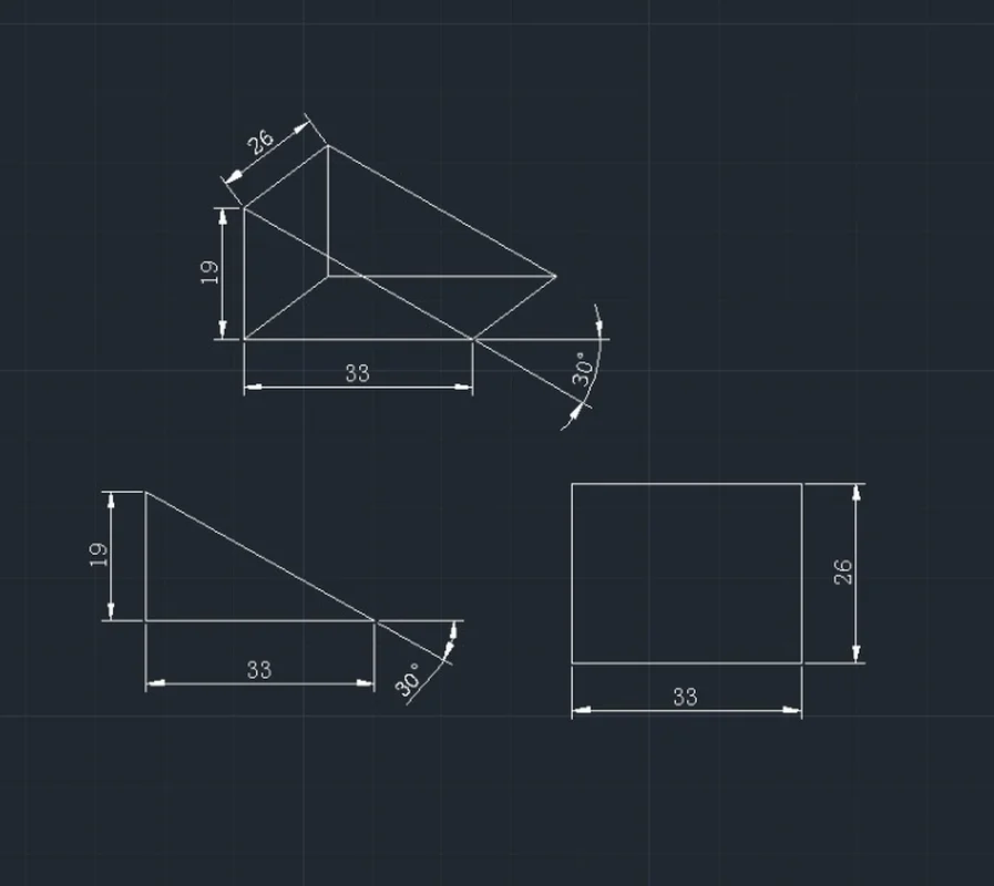 Lazy glass изготовленный на заказ Фабричный образец профессиональной оптической призмы для исследования призмы оптического оборудования