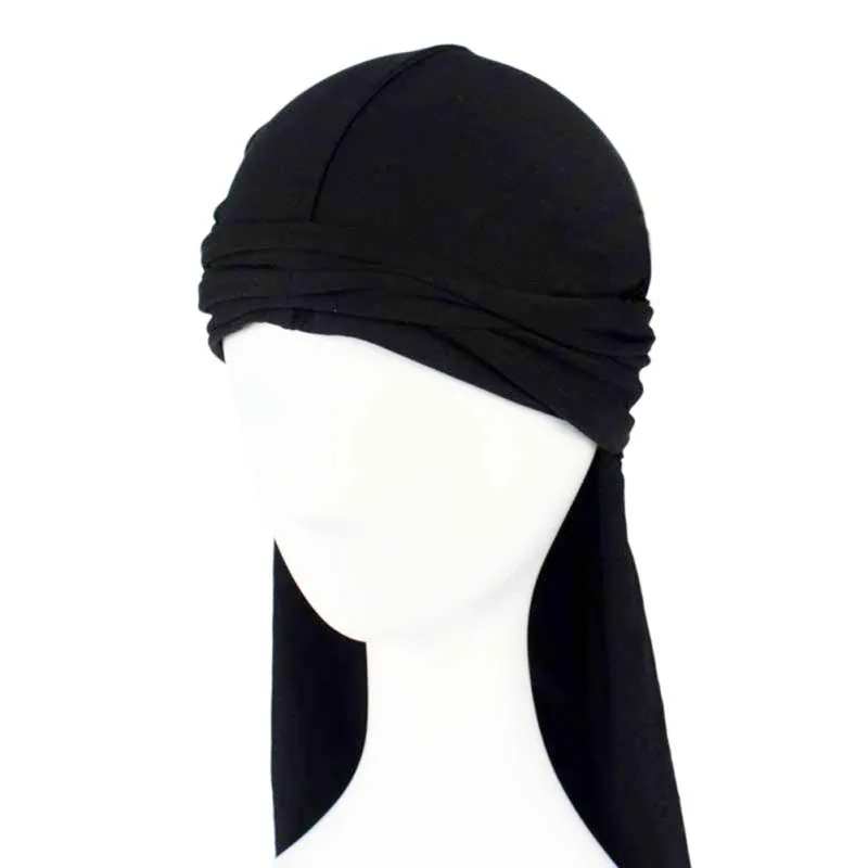 Liso preto branco sublimação de seda durag unissex onda boné bandana para  mulher e homem 50 peças frete grátis - AliExpress