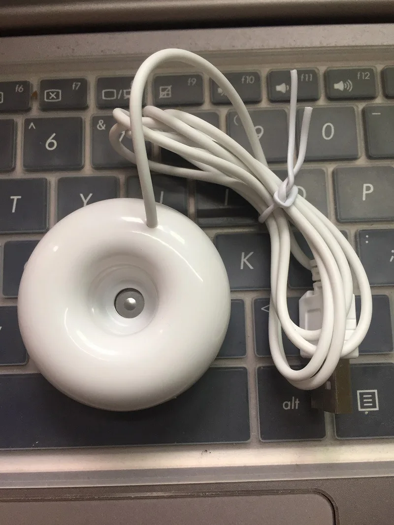 Мини Портативный креативный увлажнитель с пончиком, USB офисный настольный мини Ароматерапевтический аппарат, портативный очиститель воздуха, увлажнитель воздуха для автомобиля