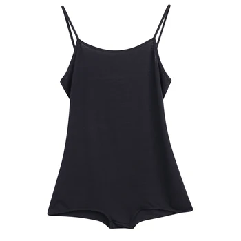 

Women Strappy Bodysuit Plain Top Stretch Black Spaghetti Strap Playsuit Summer One-Piece Suit Jumpsuit Outfits
