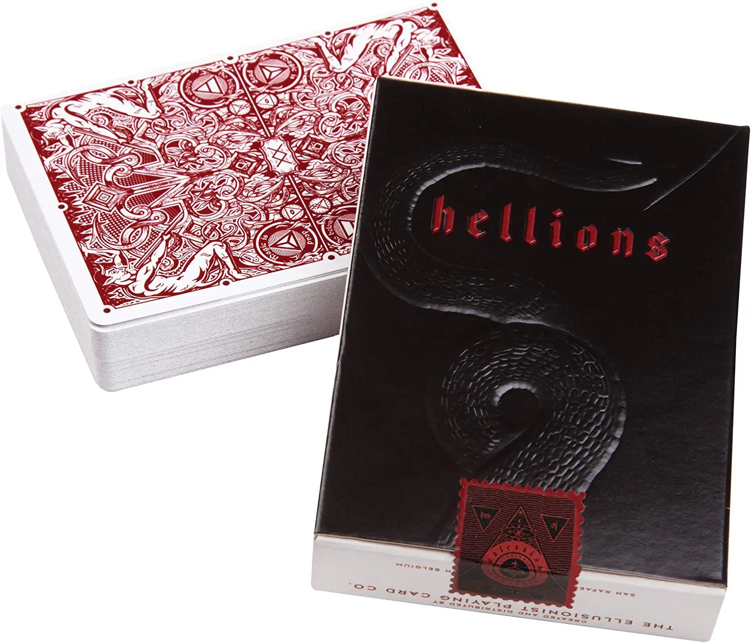 Red Madison Hellions V2 Playing Cards By Dm Ellusionist Deck Bicycle Poker  Uspcc Limited Edition Magic Tricks Magic Props - Card Games - AliExpress