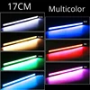 Tira de luces LED de circulación diurna para coche, luz exterior COB de 1x17cm, resistente al agua, azul, rosa, rojo, verde, ámbar, DRL ► Foto 2/6