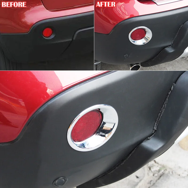 Автомобильный Стайлинг для Nissan Qashqai J10 2013 2012 2011 2010 хромированная задняя