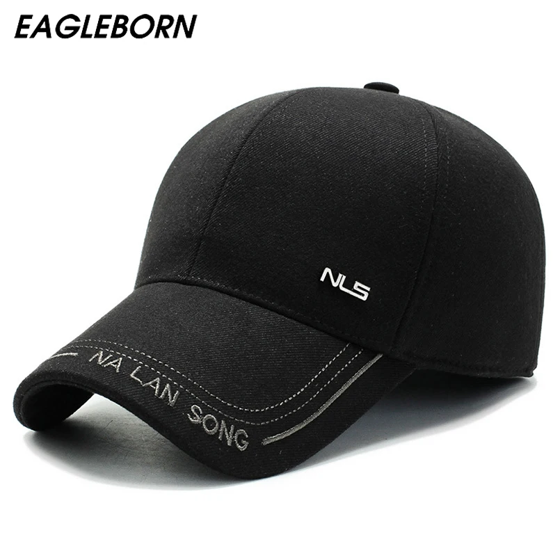 

2020 Eagleborn New Cap Hat Man Winter Hat Baseball Cap New Winter Classic Dad Hat Caps Hidden Ear Warm Movie Star Cap Windproof