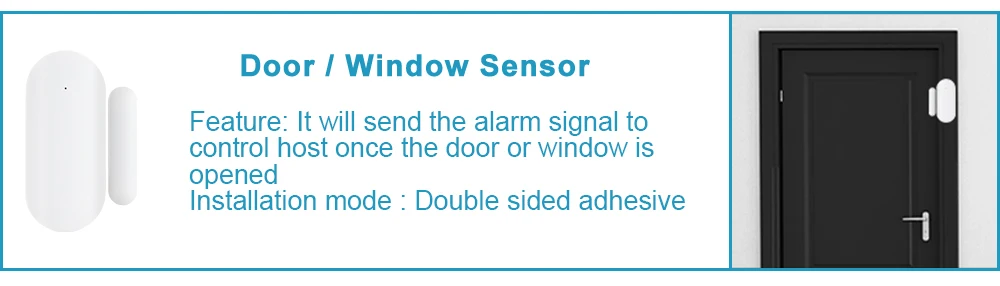 emergency alarm button Awaywar WIFI GSM home Security Burglar smart Alarm System kit 4.3 inch touch screen Tuya APP Remote Control RFID Arm Disarm ring alarm pad