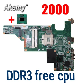 

ERILLES 646175-001 for HP 2000 COMPAQ CQ43 CQ57 Laptop motherboard Mainboard HM55 DDR3 free cpu