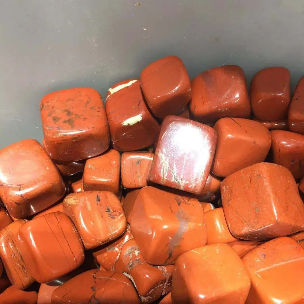 Red jasper  stones (4)