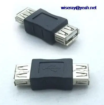 

DHL/EMS 250pcs USB Standard Type A Female to Female Adapter Coupler for extension cable-A8