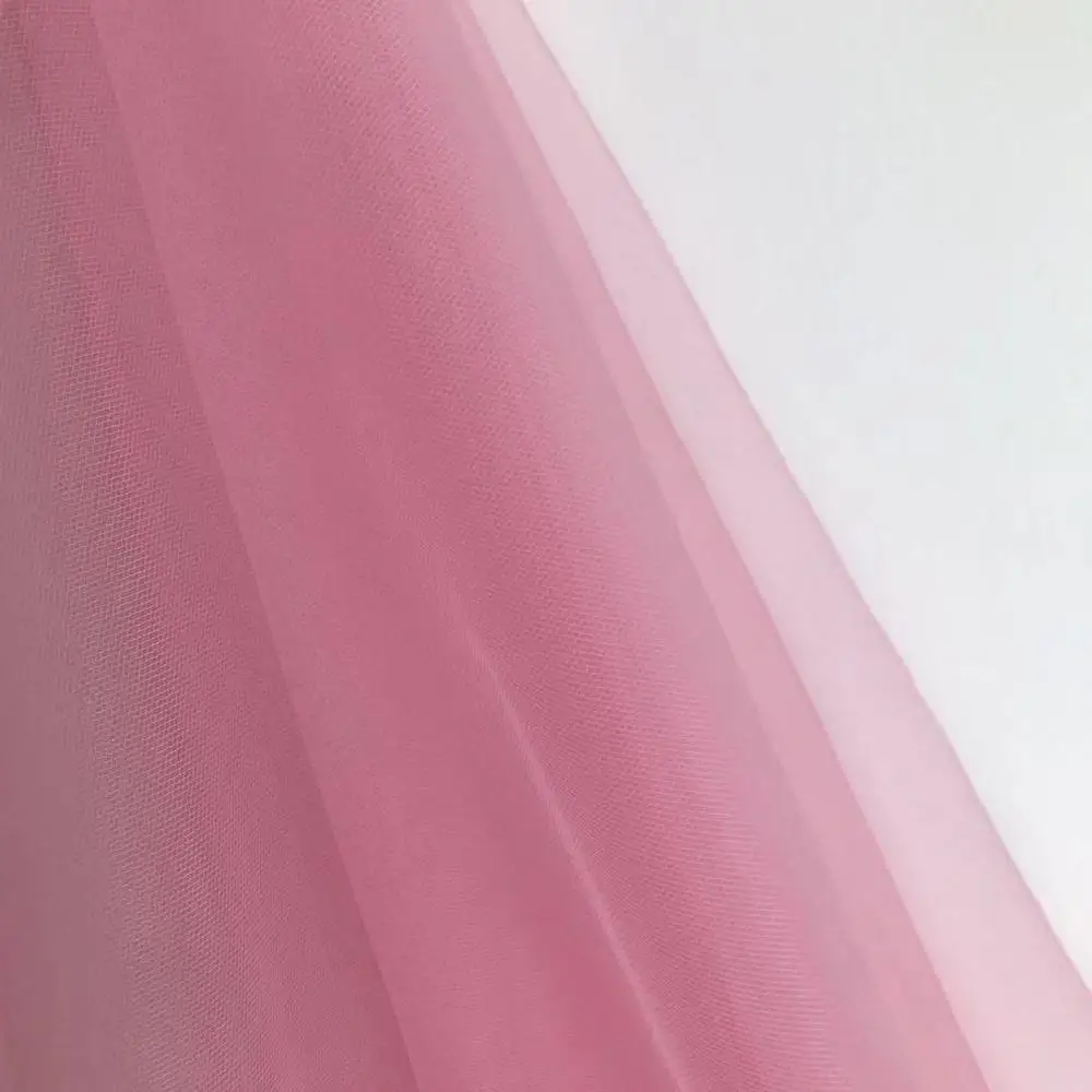 Свадебная ткань, мягкий тюль, красный Бин, камея коричневого цвета, свадебное украшение, нейлон, платье, сетка