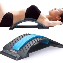 Подставка для спины массажное оборудование для фитнеса поясничная поддержка Волшебные подрамники поясная мышца расслабляет боль в спине облегчение здоровья