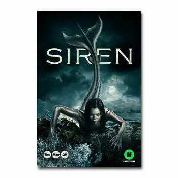 

Siren Horror TV Series Silk Fabric Wall Poster Art Decor Sticker Bright