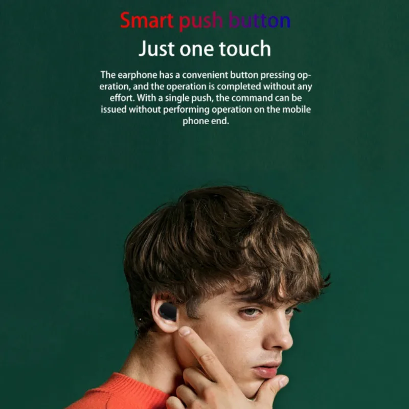 For the left ear only one earphone Xiaomi Redmi 2 AirDots True Wireless Bluetooth Headset