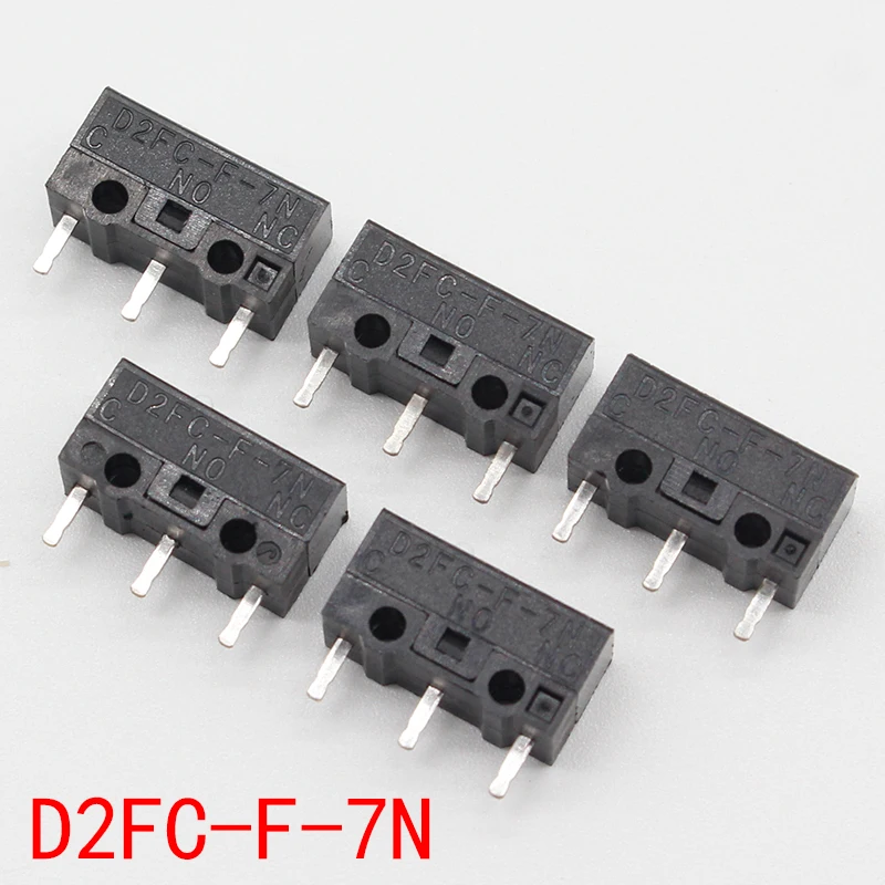5PCS/LOT New Authentic Mouse Micro Switch D2FC-F-7N Button Fretting D2FC-E-7N D2FC | Обустройство дома