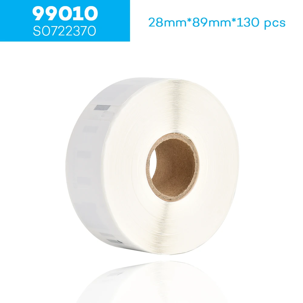 130pcs 28mm*89mm LW 99010 S0722370 Compatible Thermal Paper for Dymo LaberWriter 450 400 450Turbo Printer SLP 440 | Компьютеры и офис