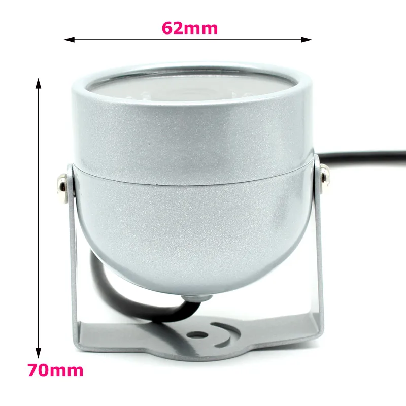 Metal CCTV camera shell dome case weatherproof with Bracket for Security Camera