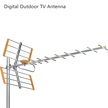 

High Gain HDTV Antenna HD Digital Outdoor TV Antenna For DVBT2 HDTV ISDBT High Gain Strong Signal Outdoor High Gain TV Antenna