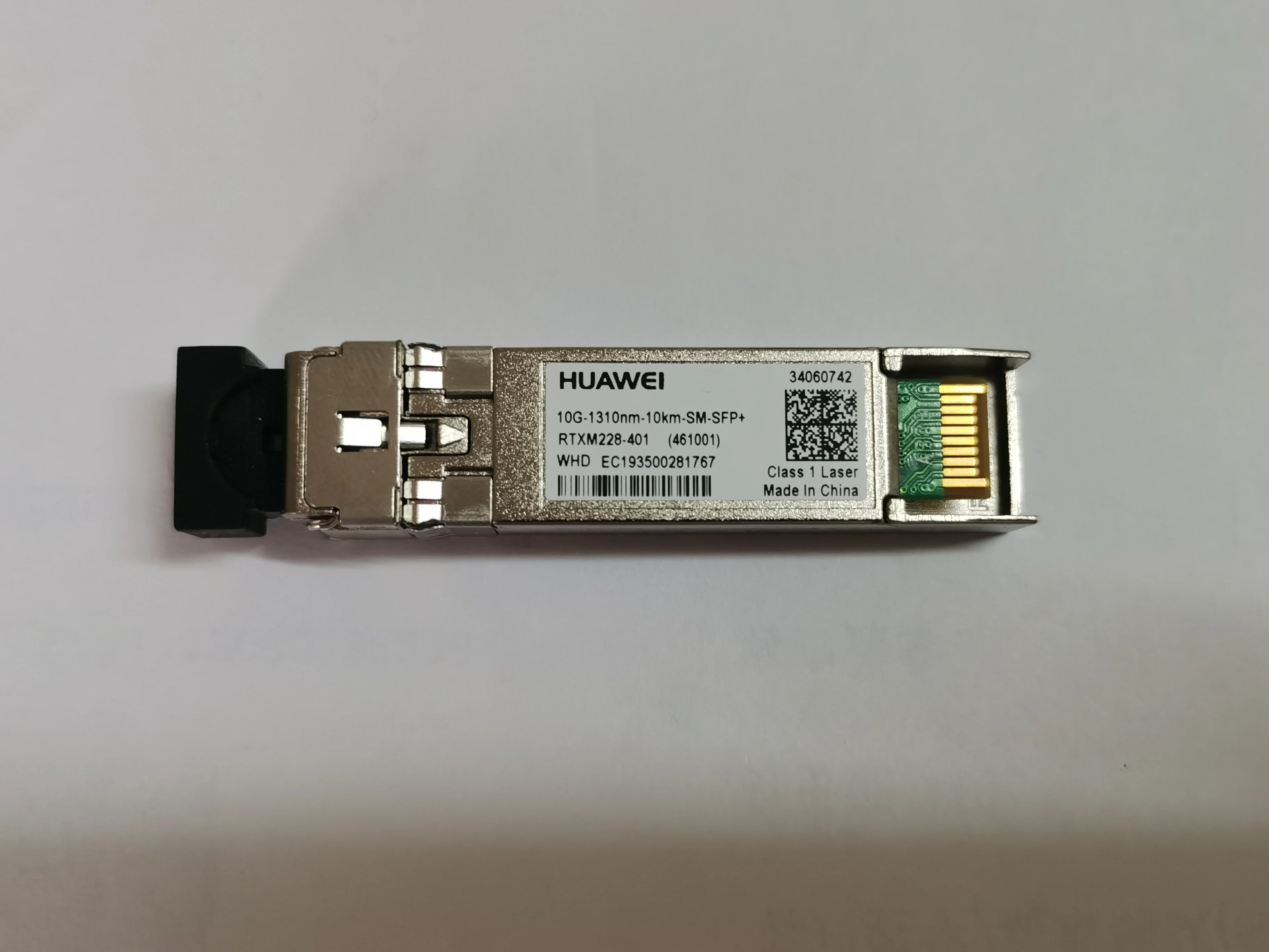 

Hua wei-SFP Fiber Optic Module, 10G-1310nm-10KM-SM-SFP +, 10G Fiber Transceiver, SM MM, New