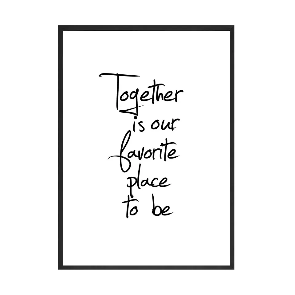 Nordic-Black-White-Shoulder-Kiss-Hand-Wall-Art-Canvas-Poster-Minimalist-Print-Love-Quotes-Painting-Picture (5)