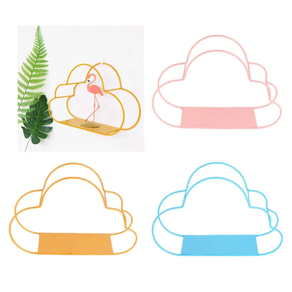 Cloud Wall Hanging Storage Shelf Floating Sheves for Kids Nursery Bedroom